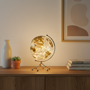 Wellfun Soporte cercano Gazette Australia en la tierra Mova Júpiter Espacio Lámparas Orgánica Novedad Regalos Globo Tierra Globo Decoración Globo - Product Image 3