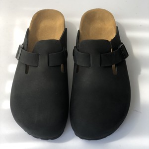 Sandales Birkenstock 2026 les plus vendues en cuir véritable, semelle souple antidérapante, sabots plats pour la plage et l'extérieur - Product Image 2