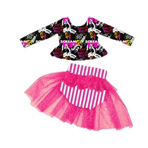 جديد arriall شبح طباعة زي Bummies ملابس الاطفال هالوين توتو مجموعة تنورة - Product Image 2