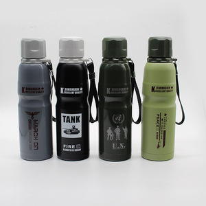 Botella de Agua Deportiva de Acero Inoxidable Aislada y Reutilizable de 500 ml, Diseño Nuevo 2023, Libre de BPA, Termo, Frasco de Vacío - Product Image 4