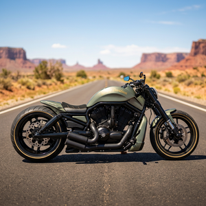 Moto Cruiser Puissante H-D, Moteur 1250cc, Design Élégant et Bas, Options Personnalisées OEM/ODM de Qualité Industrielle - Product Image 2