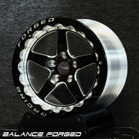 SRIM Jante forgée monobloc 15 16 18 20 22 24 pouces Jante Beadlock 5x114.3 5x130 6x139.7 pour C8 C10 benz bmw Drag Wheel
