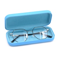 Étui à lunettes en métal multicolore Bestpackaging, étui de rangement simple pour lunettes optiques, étui à lunettes en fer avec logo personnalisé A22-T06