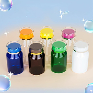 PET plastic <b>bottles</b>, food-grade plastic <b>bottles</b>, candy vitamin <b>bottles</b>, health product <b>bottles</b>, transparent packaging <b>bottles</b> - Product Image 1
