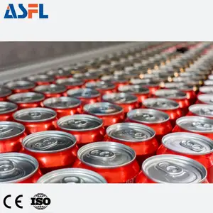 Perfect Automatic Tin Can Aluminum Can Filling Sealing Line / Machine