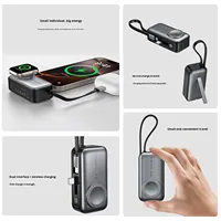 Chargeur sans fil 3-en-1 à charge rapide 15W, magnétique, pour téléphones, écouteurs, compatible avec Android de type C