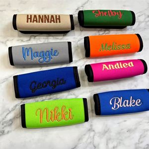 Custom Made Polyester Luggage Handle Wrap <b>for</b> Promotional Travel Bag Accessories - Product Image 2