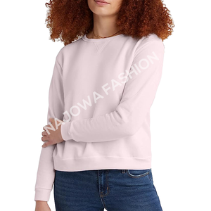 Sweat-shirts décontractés unisexes imprimés sur le devant, 100 % coton, couleur unie, nouvelle tendance, vente en gros personnalisée - Product Image 2