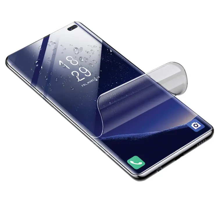 عرض خاص TPU Hydrogel غطاء كامل HD واضح لـ OPPO العثور على X6 X5 Pro A2x