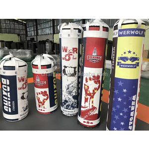 Sac de frappe lourd en cuir durable pour la boxe, cible d'entraînement pour le kickboxing - Product Image 4