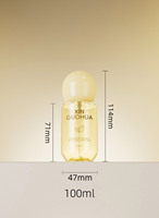 Bouteille pulvérisateur PET 100 ml à brume fine, rechargeable, pour emballage cosmétique, vente en gros - Meilleures ventes