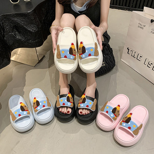 Sandali Estivi Casual da Donna All-Match con Suola Morbida, alla Moda, Tinta Unita, Scarpe da Spiaggia Slip-On - Product Image 4