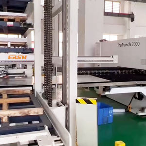 Bükme ve lazer kesim hatları için otomatik sac yükleme ve boşaltma sistemi CNC malzeme taşıma çözümü - Product Image 6