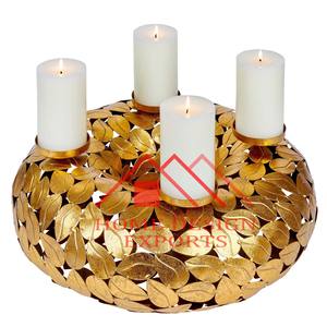T-Light Candle <b>Holder</b> with <b>Wooden</b> Base Home Decor Best Selling Modern <b>Candlestick</b> <b>Holder</b> for Wedding Decor Round - Product Image 6