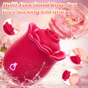 Masseur intime 2 en 1 Plaisir Rose Aspiration Tapotement Vibrateur Jouets sexuels pour adultes - Product Image 3