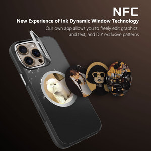NOUVEAU Étui pour téléphone à écran intelligent magnétique IPX8 étanche NFC pour <span class=keywords><strong>iPhone</strong></span> 16 Étui pour téléphone NFC Béquille <span class=keywords><strong>avec</strong></span> bouton de commande de l'appareil photo - Product Image 6