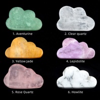 Cristal naturel poli, quartz blanc nuage, quartz rose, système solaire, décoration de bureau créative, cadeau, ornements décoratifs DIY