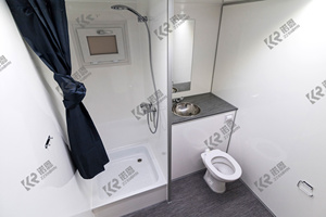 Rimorchi Bagno Mobili Portatili con Ruote, Camion Servizi Igienici per Esterni, Doccia da Campeggio, Necessità di Toilette per Impianti Sportivi all'Aperto - Product Image 3