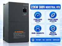 Variateur de fréquence intelligent HUNAN SANJING A60 22KW à usage général, contrôleur de vitesse de moteur AC 3 phases, IP54 380V V/F