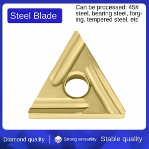 Wnmg080404tm080408 Toshiba Carbide hình trụ lưỡi cvd tráng mở thô dao chuyển công cụ chèn - Product Image 3