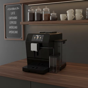 <span class=keywords><strong>Cafetera</strong></span> Espresso Inteligente Comercial para el Hogar, 1450W <span class=keywords><strong>de</strong></span> Alta Potencia, 1.5L <span class=keywords><strong>de</strong></span> Gran Capacidad, con Bomba <span class=keywords><strong>de</strong></span> 19 Bares <span class=keywords><strong>de</strong></span> Presión - Product Image 4