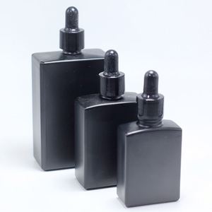 Manufacture Supplier Matte Black Frosted15ml 30ml 50ml 100ml Glass Serum Dropper Eye Essential <b>Oil</b> <b>Bottle</b> - Product Image 4