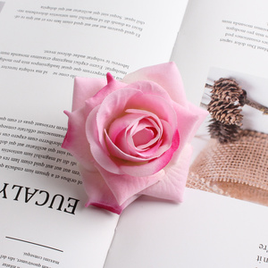 YOPIN-7571 l'alta qualità di velluto rosso artificiale corno di <span class=keywords><strong>Rose</strong></span> capolini realistico tocco del seno decorazione di nozze vendite calde - Product Image 3