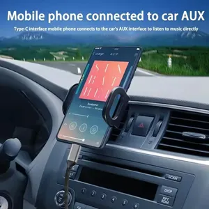 USB Type C ถึง3.5มม. สายสัญญาณเสียง <span class=keywords><strong>AUX</strong></span> สำหรับลำโพงในรถและอะแดปเตอร์ไมโครโฟนตัวผู้ไปยังตัว<span class=keywords><strong>แปลง</strong></span>ปลั๊กหูฟังตัวผู้ - Product Image 5