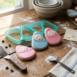 <span class=keywords><strong>Emporte</strong></span>-pièces multi-œufs de Pâques - Moule en plastique PP de qualité alimentaire 4-en-1 pour une pâtisserie printanière efficace et une décoration DIY - Product Image 2