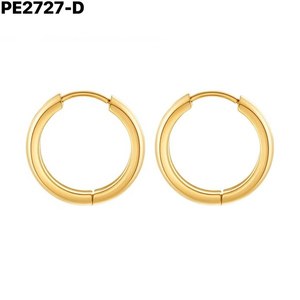 Pendientes de Aro de Moda 3*16, Modelo PE2727 para Mujer, Joyería de Alta Calidad - Product Image 2
