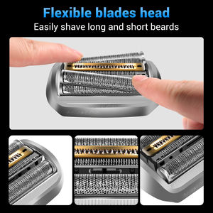 מחיר טוב 92s 94 מ 'להב סכין גילוח עבור mens פיצוח פנים חשמלי <span class=keywords><strong>braun</strong></span> סדרה 9 94 מ' כסף - Product Image 5