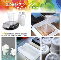 Moulage en caoutchouc de silicone liquide transparent RTV2 pour la fabrication de moules en résine pour bijoux et bijoux