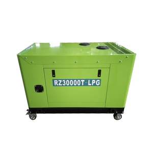 Generador de Gasolina Rz36000w de 36kw, Refrigerado por Agua, Cuatro Cilindros, Trifásico, Arranque Eléctrico, Portátil - Product Image 5