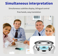 Traducteur de langues hors ligne, traduction vocale et photo, traducteur portable WiFi, traducteur de 138 langues, appareil de traduction pour les voyages et les affaires