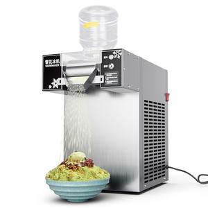 Machine à glace pilée commerciale en acier inoxydable 304SS pour Bingsu, idéale pour les salons de thé, les hôtels et les buffets - Product Image 5