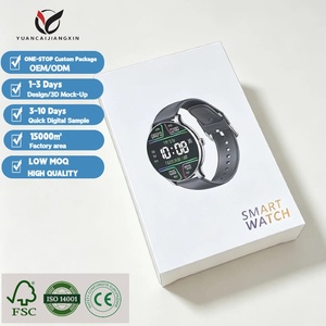 Boîtes à montres de luxe personnalisées, boîte cadeau pour montre connectée électronique, emballage en carton rigide avec crochets pour <span class=keywords><strong>Apple</strong></span> Watch - Product Image 1