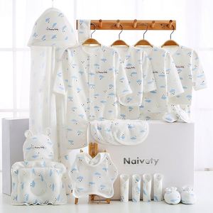 Paquete de Regalo de Ropa de Dormir para Bebé de 0 a 1 Año, 18, 21 y 23 Piezas, Ropa de Recién Nacido, 100% Algodón, Juego de Regalo de Ropa para Bebé - Product Image 2