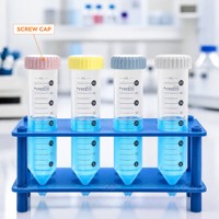 Tube de centrifugation stérile de 50 ml, design imprimé 12 constellations, tubes de centrifugation jetables pour la collecte d'échantillons en laboratoire