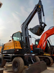 Máquina en buenas condiciones Mini excavadora usada Hyundai 60W-9 a la venta buena calidad alta eficiencia alta rentable Venta caliente - Product Image 2