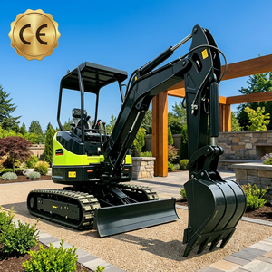 Mini Excavadora Profesional de 1, 2 y 3 Toneladas, Máquina Excavadora Pequeña para Uso Agrícola, de Jardinería y Construcción - Product Image 3
