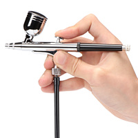 Kit d'aérographe professionnel avec ensemble de peinture d'aérographe de compresseur et plus d'accessoires d'aérographe pour la décoration de gâteaux