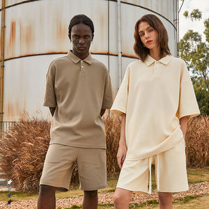 เซ็ตเสื้อยืดสำหรับผู้ชายชุดวอร์มเล่นกีฬาวิ่งทำจากโพลีเอสเตอร์และกางเกงขาสั้น2ชิ้นสำหรับ2023ออกแบบได้ตามต้องการสำหรับฤดูร้อน - Product Image 1