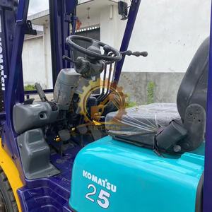 รถยกดีเซลสมรรถนะสูงสำหรับโรงงานผลิตและไซต์ก่อสร้าง รถยกดีเซล KUMATSU 2.5 ตันมือสอง - Product Image 4