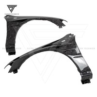 Guardabarros delantero de fibra de carbono forjado estilo Vent para Mitsubishi Lancer Evolution Evo 7-9 2001-2007