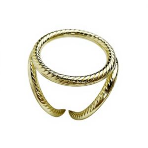 Anneaux de serviette en métal modernes pour la décoration de table de mariage, améliorent l'expérience culinaire lors des repas et des célébrations - Product Image 1