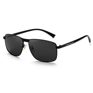 Lunettes de soleil polarisées métalliques Greyjack pour hommes, protection UV400, monture en métal TR, verres TAC, carrées, pour la conduite, le cyclisme, les sports de plein air - Product Image 2