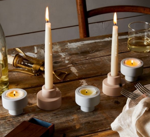 <b>Cheap</b> Custom 2-In-1 Silicone <b>Candle</b> Holder, Romantic <b>Candle</b> Base, Mini Candlestick Home Decoration - Product Image 5