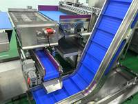LST 2025 Offre Spéciale Ligne d'enrobage automatique de chocolat pour l'enrobage de gâteaux Busicuit Caramel et la machine à organiser automatiquement