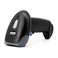 Escáner de Código de Barras Portátil 1D 2D QR, Lector de Códigos de Barras con Cable, Láser CMOS, para Inventario