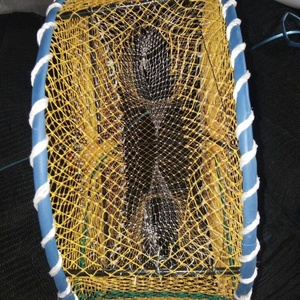 वाणिज्यिक शैली केकड़ा बर्तन क्रेफ़िश/केकड़ा/लॉबस्टर पिंजरों झींगा जाल - Product Image 5